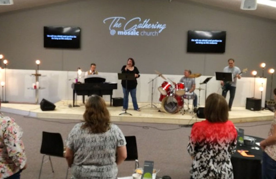 Worship at Traverse City Mosaic Church