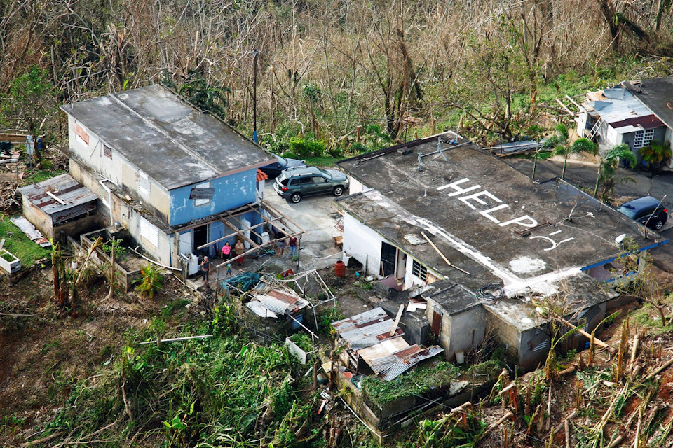 Hurricane Maria Sept. 2017 Puerto Rico