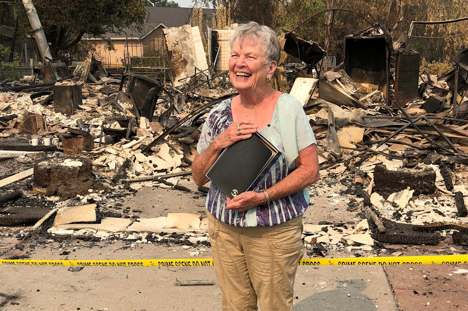 California wildfire victim