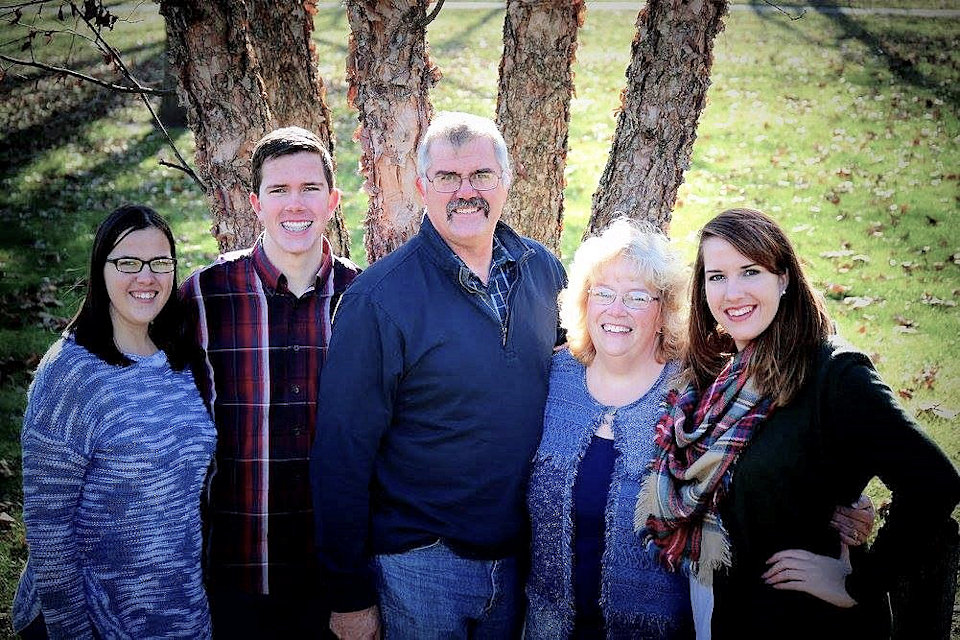 Brittney Stephan with her family