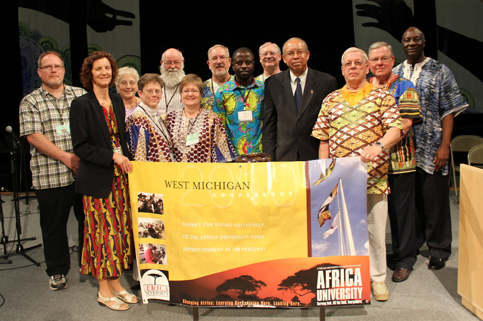 Africa University Task Force 2011 with James Salley