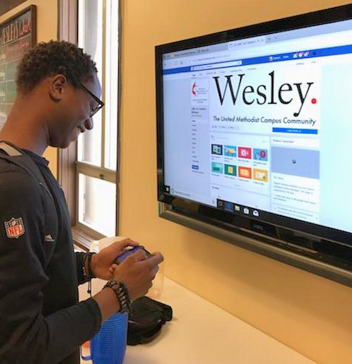 Wesley Foundation student