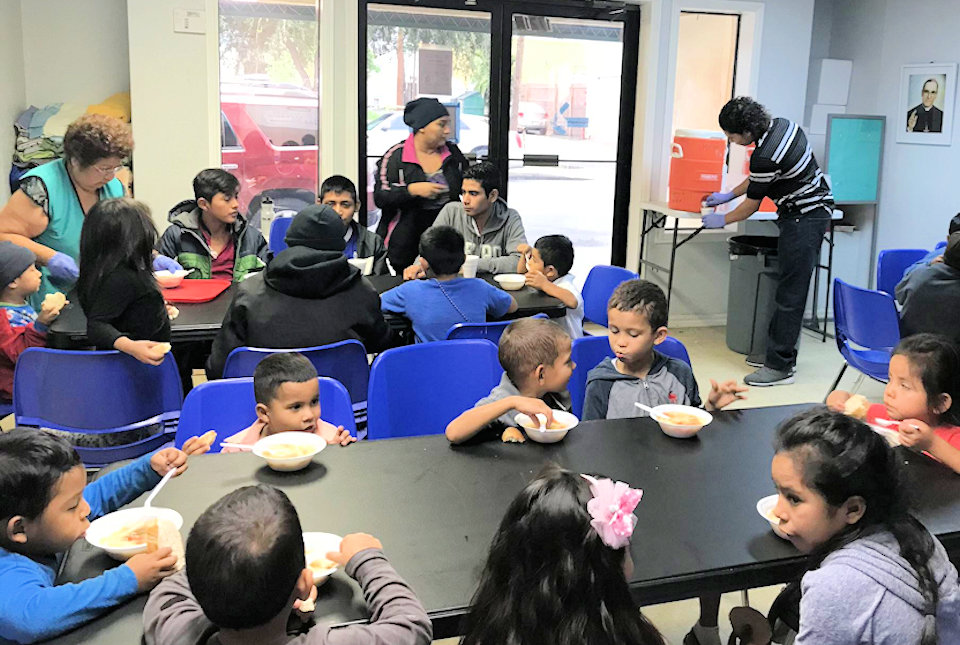 Catholic Charities at US-Mexico border