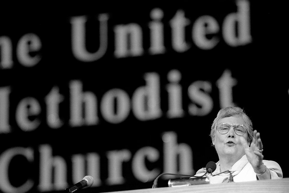 Bishop Judith Craig at 1996 General Conference