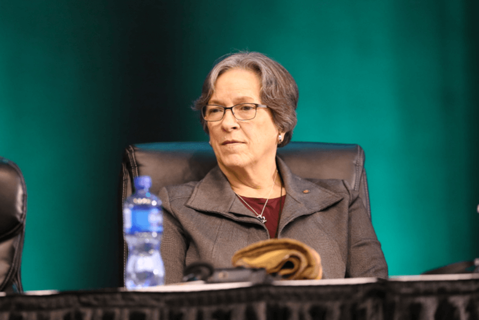 Bishop Deborah Lieder Kiesey at GC 2019