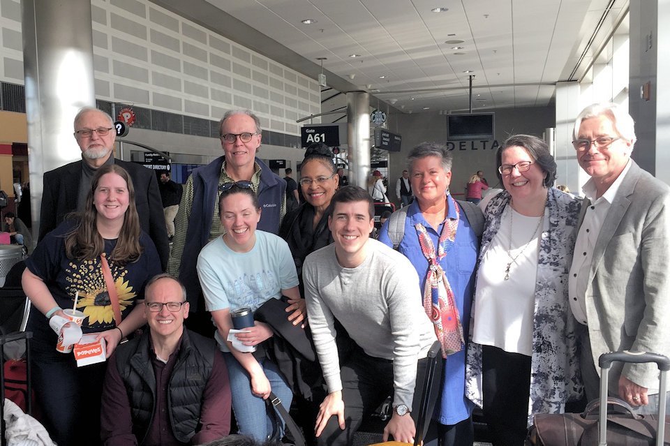 Michigan United Methodists in Detroit Metro Airport