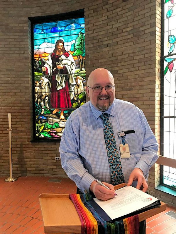 Holland UMC signs charter as Reconciling Congregation