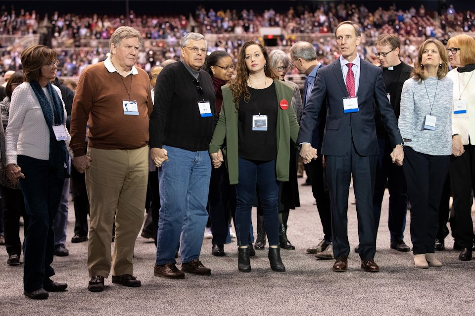 Prayer on floor of General Conference 2019