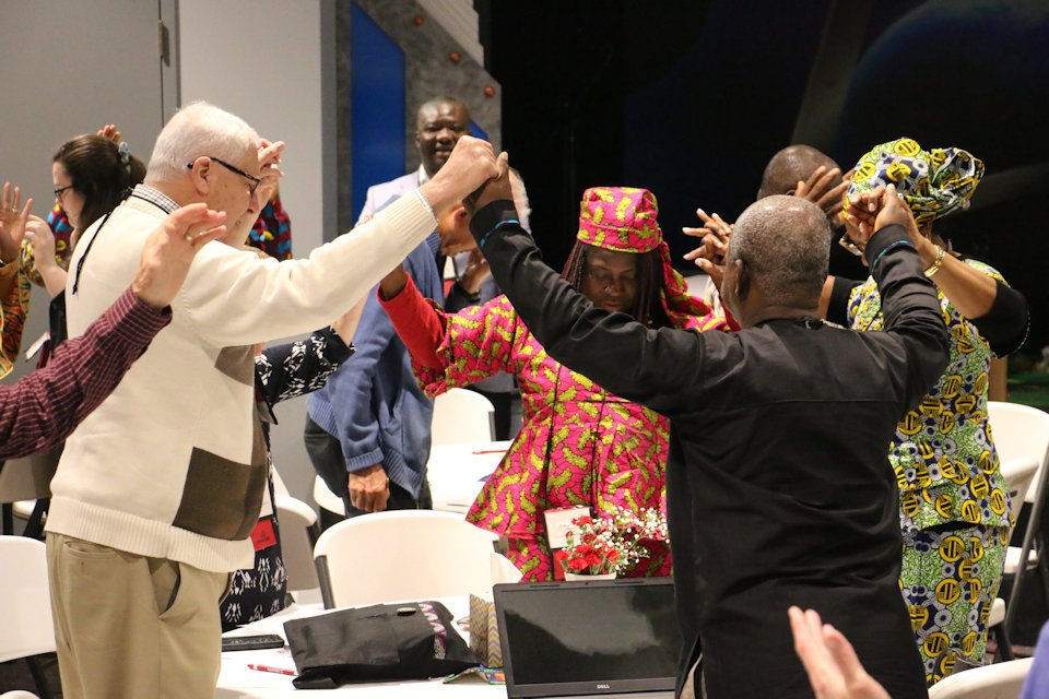 Worship during Liberia Summit 2019