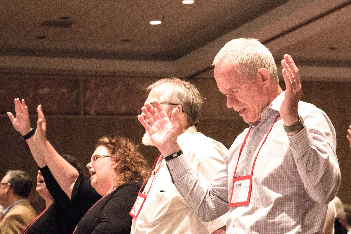 Worshipers at the 2018 Annual Conference