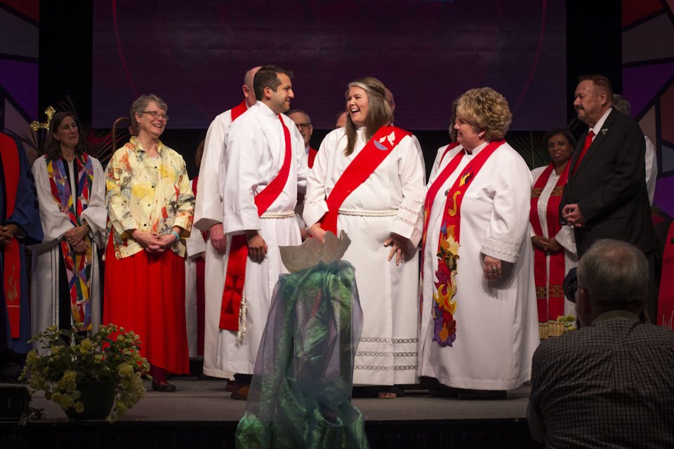 Sarah Nadeau Alexander ordained at 2019 Conference