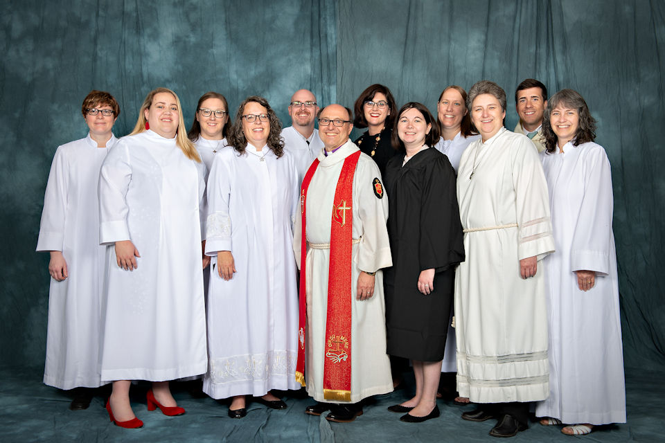 Those commissioned for ordained ministry in 2019