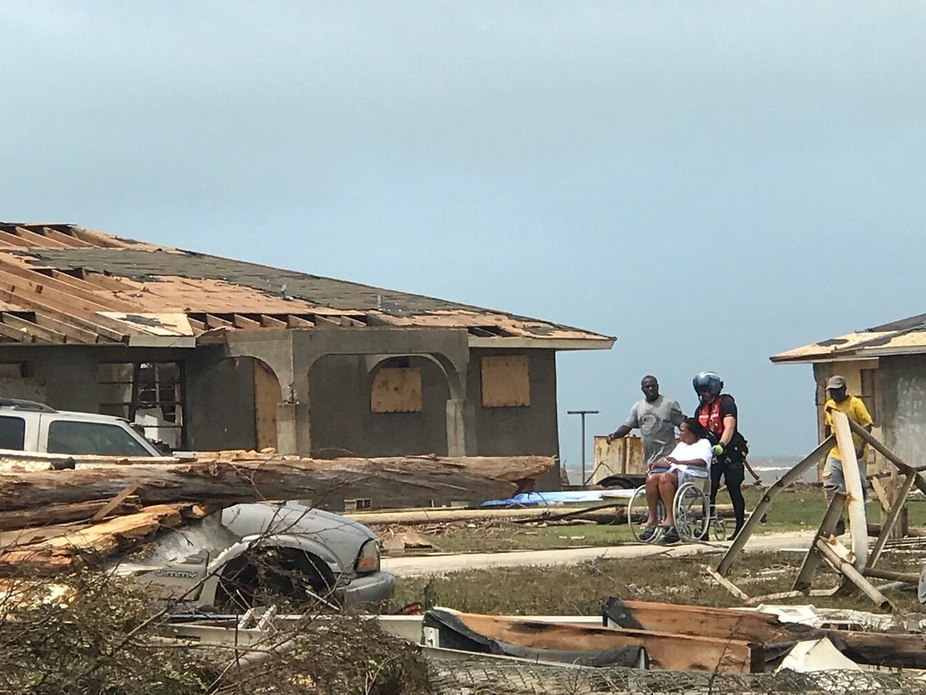 U.S. Coast Guard assists in the Bahamas after Hurricane Dorian