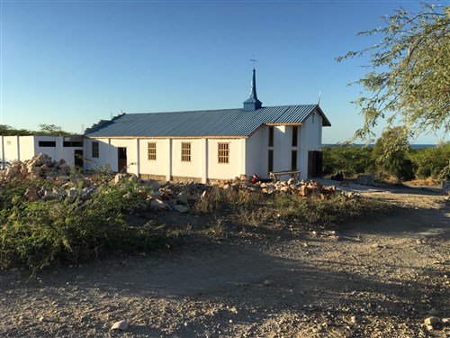 A church on La Gonave, Haiti