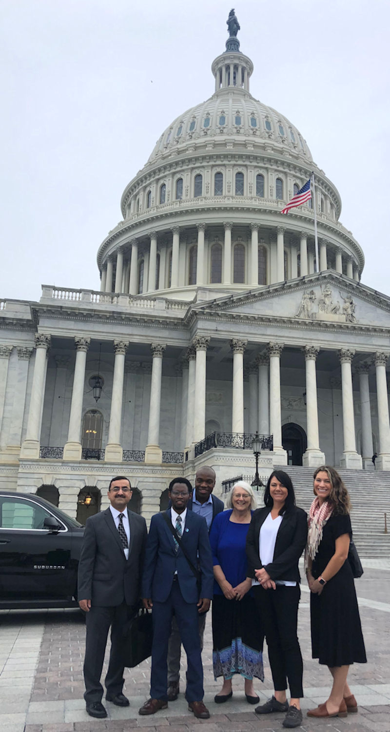 Raquel Owens at nation's capitol