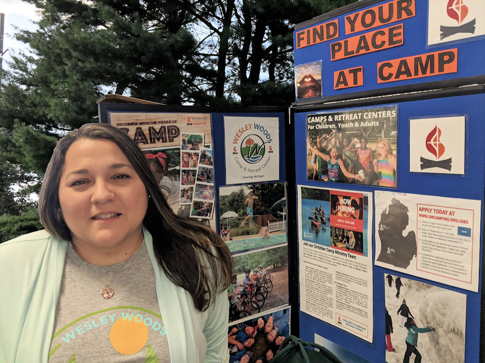 Nicole is director at Wesley Woods, one of Michigan's three camps