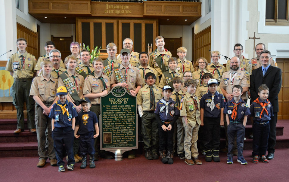 Troop 215 marks 100 years of scouting