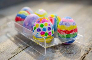 decorated Easter eggs
