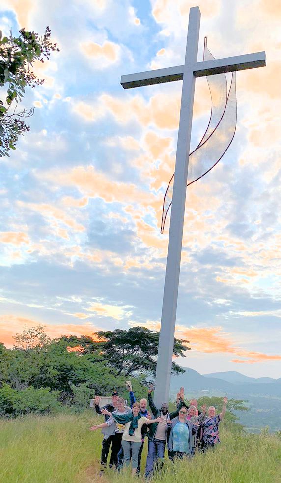 Cross on the mountain in Zimbabwe