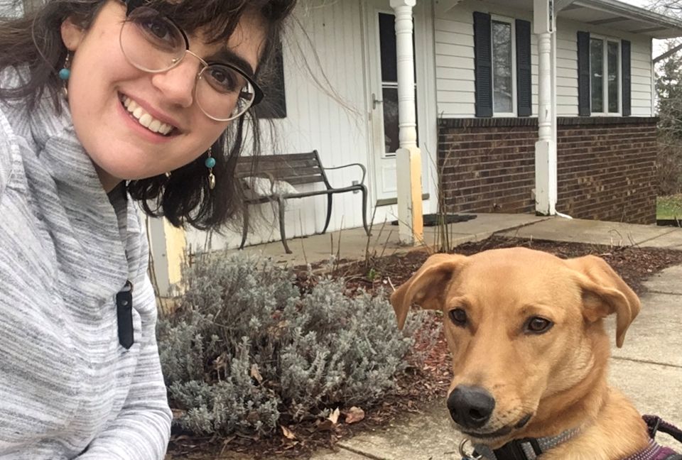 Elizabeth and Lucy take a walk