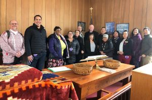 Group experiencing grace in Saganing