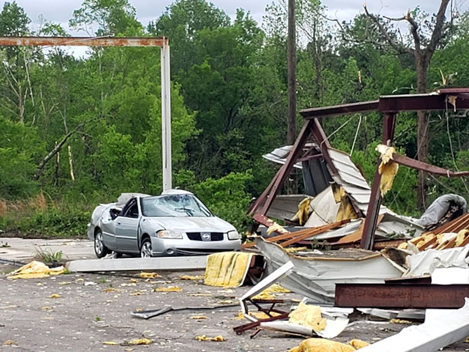 Spring storms hit Alabama