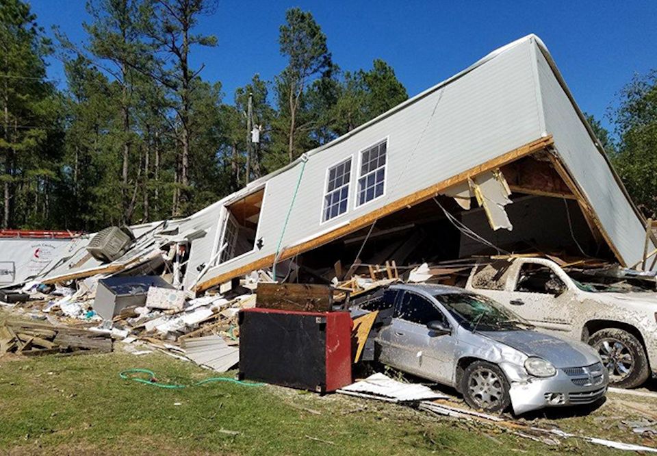South Carolina home destroyed