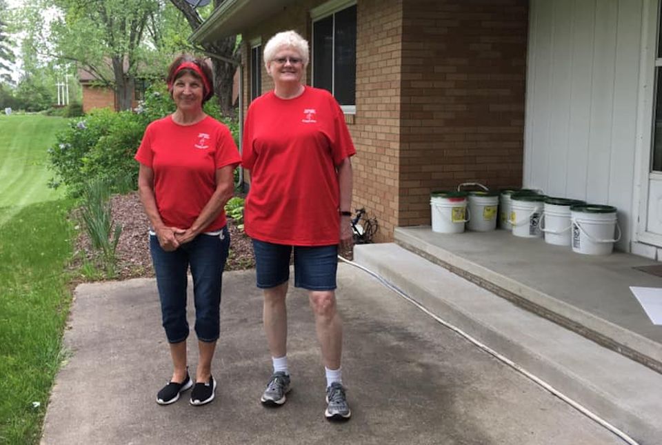 Volunteers from Sandusky UMC