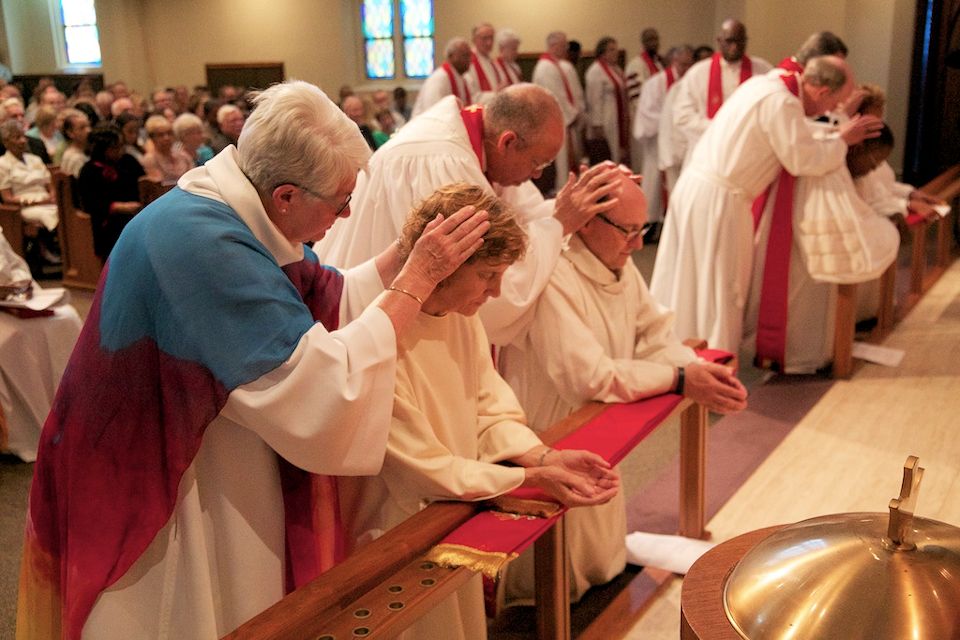 Another woman consecrated in 2016, Laurie Haller