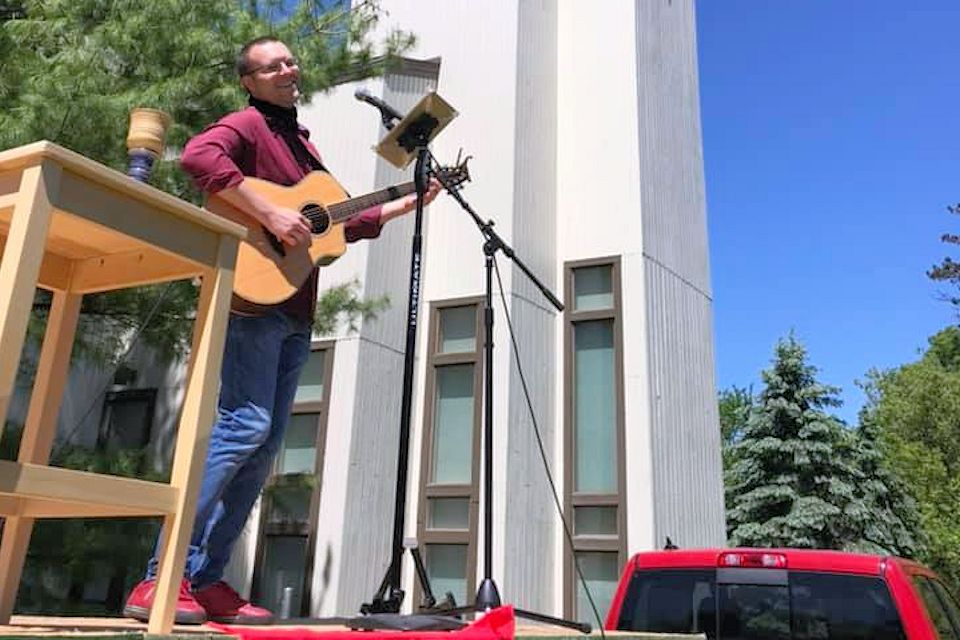 Dexter UMC outdoor worship