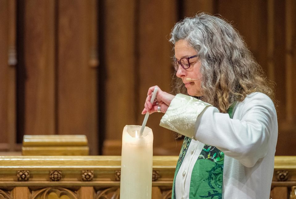 Candle Chancel of First United Methodist in Kalamazoo