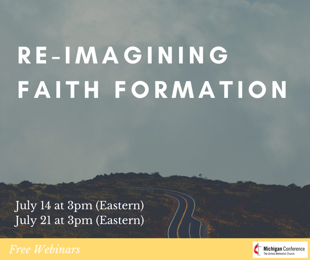 reimagining faith formation webinar image