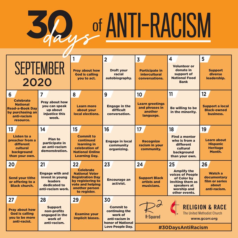 Anti-racism activities