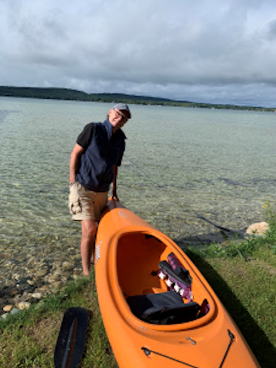 Harnish with kayak