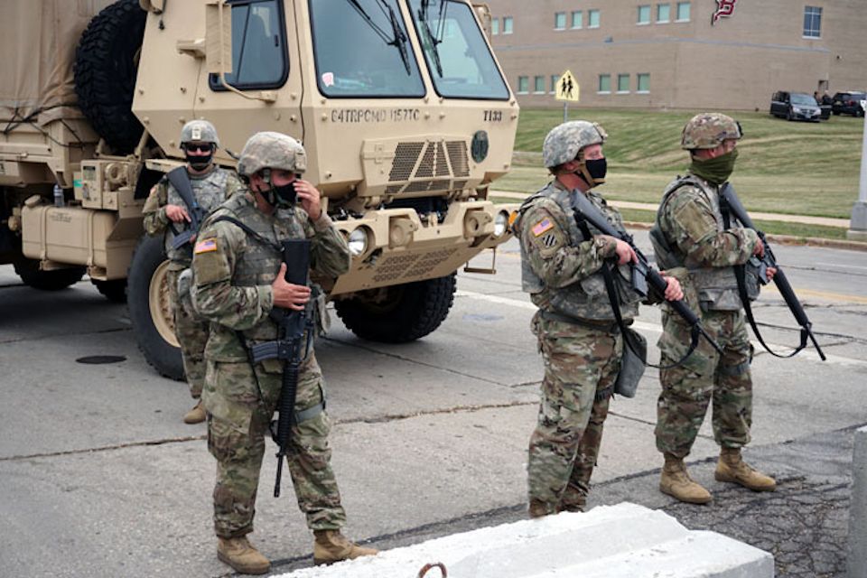 National Guard in Wisconsin