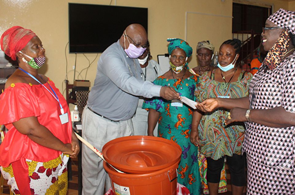 Women in UMW project in Liberia