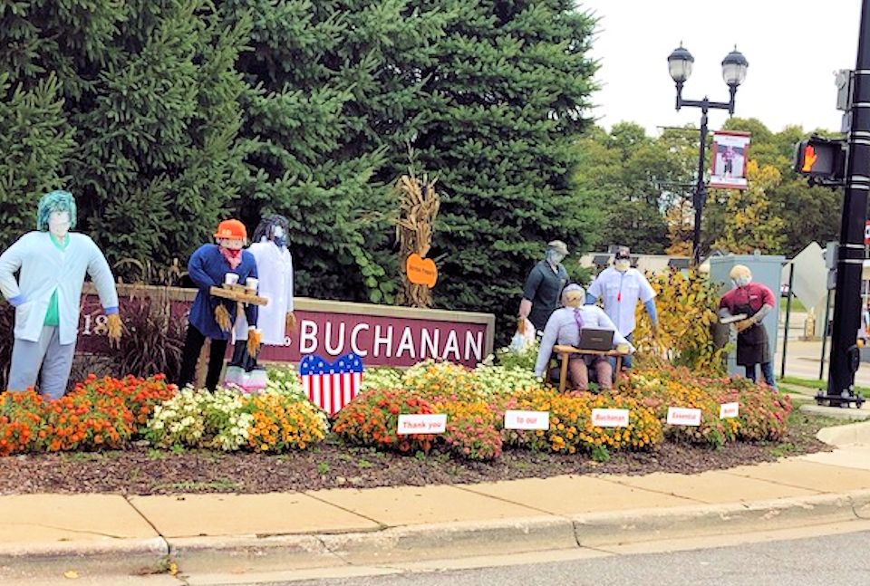 Buchanan welcome sign