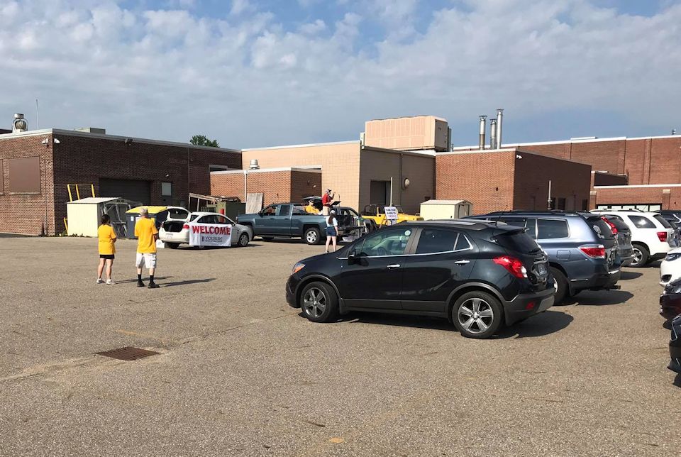 Worship in the parking lot