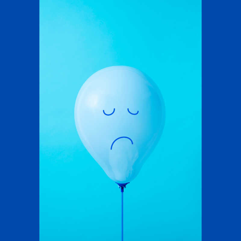 sad balloon