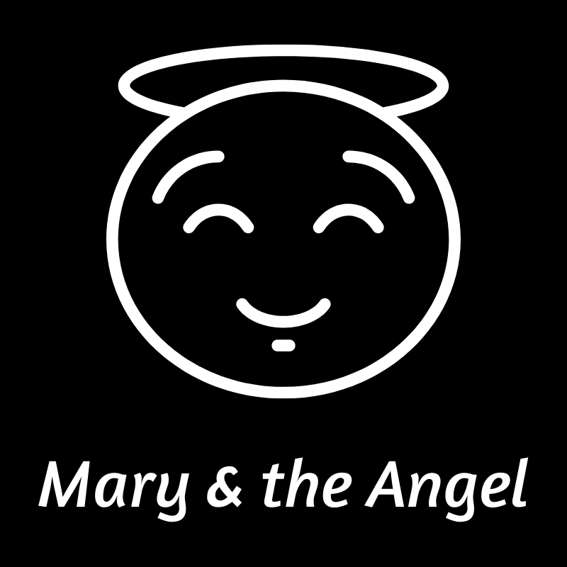 mary and the angel
