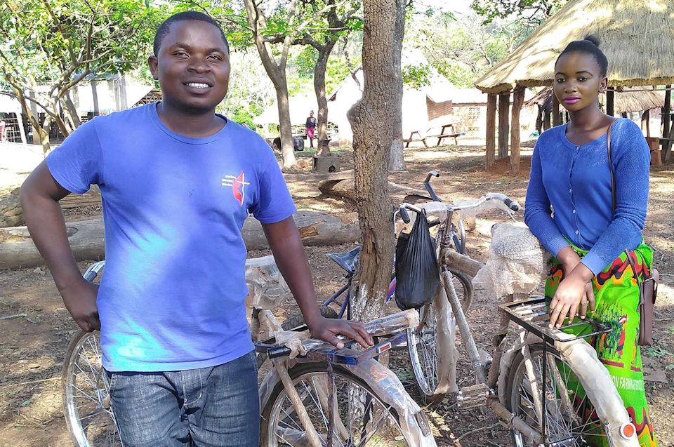 Bicycles for Mujila Falls in Zambia