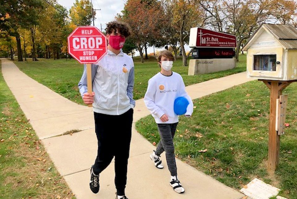 Youth on CROP Walk