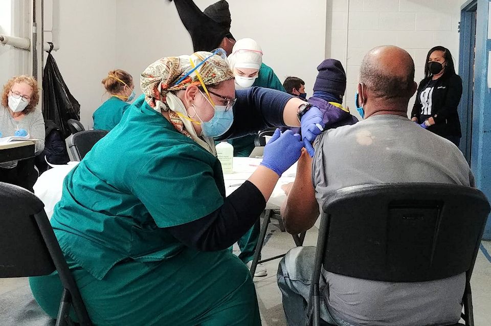 Cass Community Social Services has connection with community through Vaccine Clinic