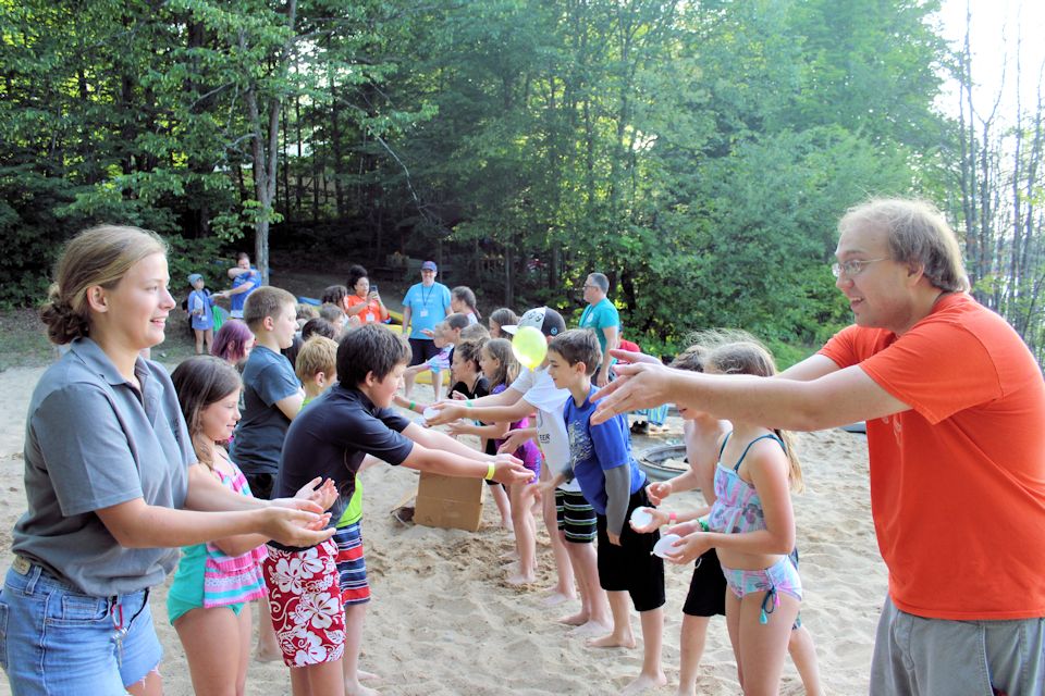 Hospitality at Lake Louise includes games.