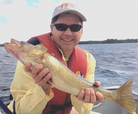 A lawyer fishing