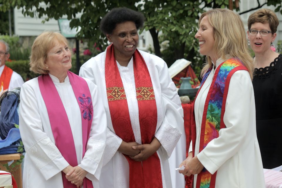 Tania Dozeman ordained at Troy Historic Village