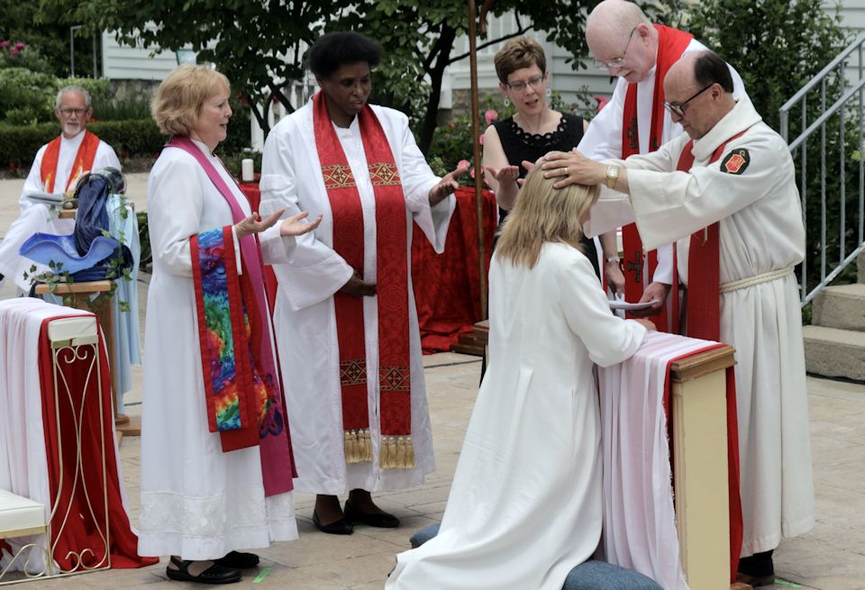 Alive In Christ. Tania Dozeman ordained Elder at Troy, Michigan