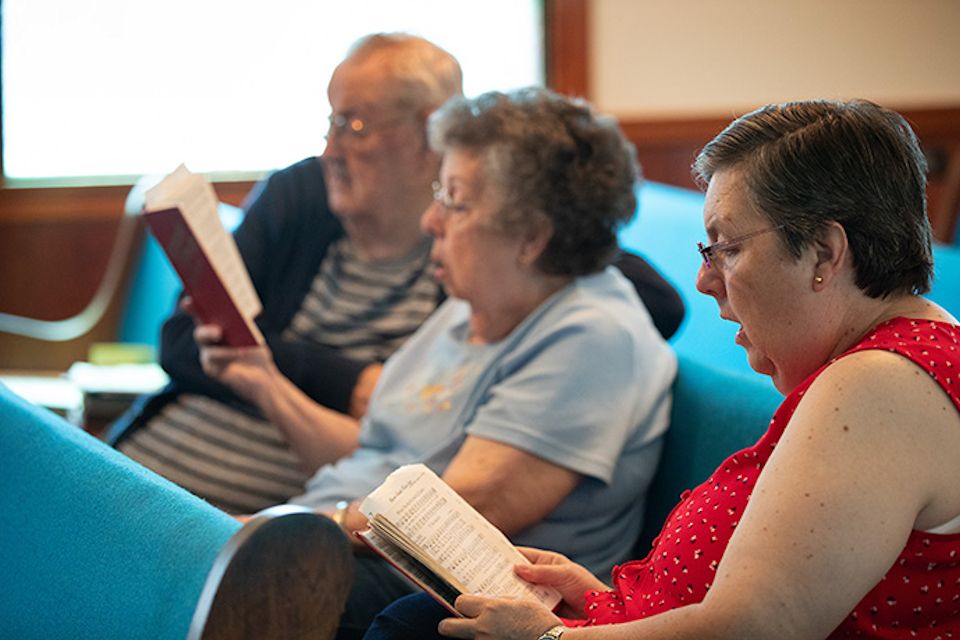 Family singing