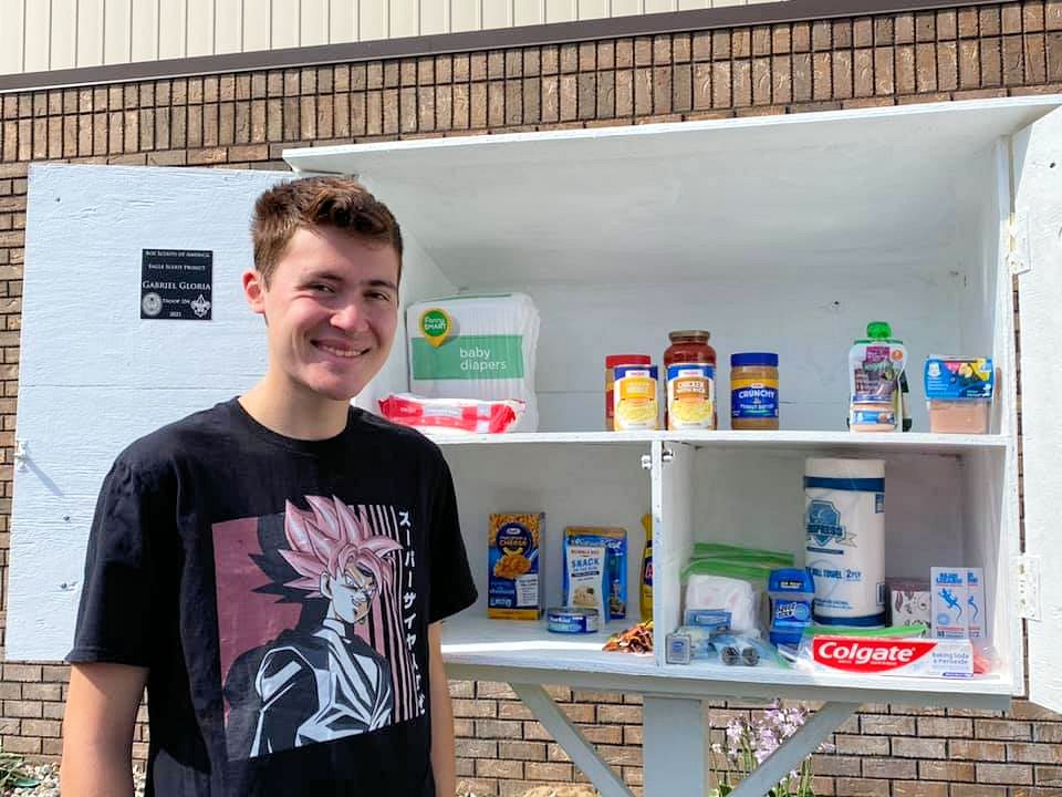 Eagle Scout combats hunger