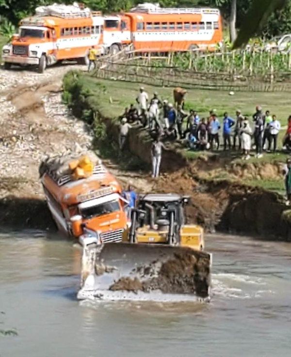 Disaster in Haiti from earthquake